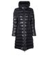 Moncler Long Line Quilted Coat, front view