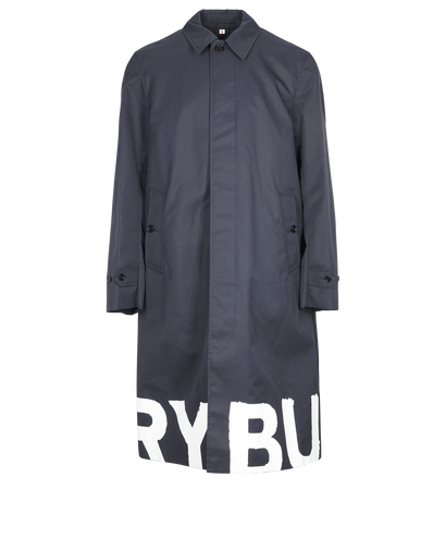 Burberry Logo Car Coat, front view