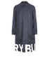 Burberry Logo Car Coat, front view