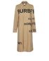 Burberry LOGO Trench Coat, &pound;950, Clothing, Beige, Chiffon, Front view