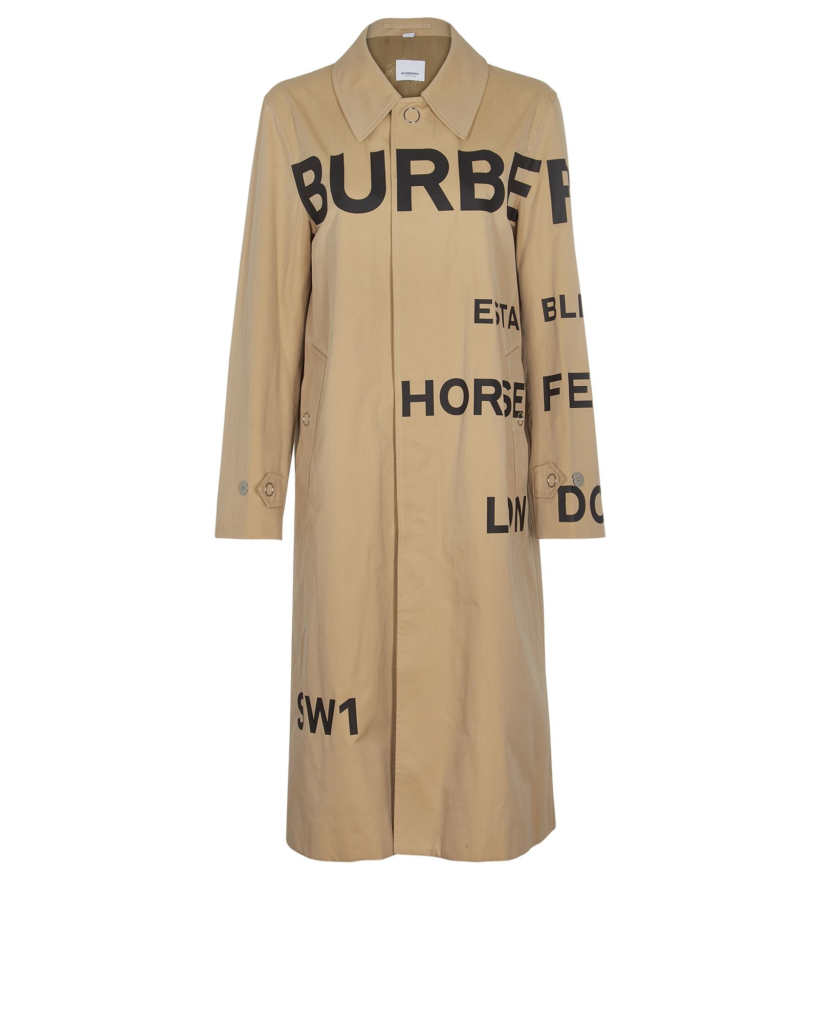 couscous religion Tilstedeværelse Burberry LOGO Trench Coat, Coats - Designer Exchange | Buy Sell Exchange