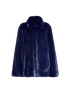 Burberry Fur Cape, front view