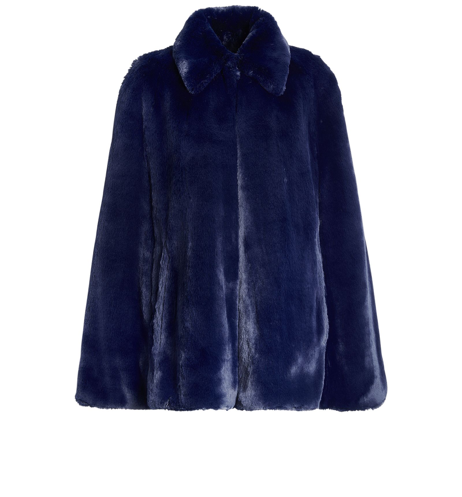 Burberry on sale fur cape