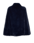 Burberry Fur Cape, back view