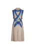 Burberry Mermaid Tail Sleeveless Trench Coat, back view