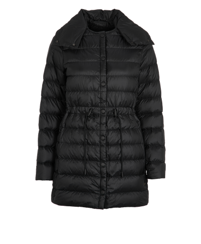 Burberry Hooded Midi Puffer, front view
