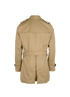 Burberry Trench Coat, back view