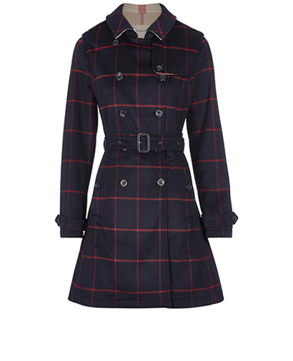 Burberry Trench Style Belted Coat, front view