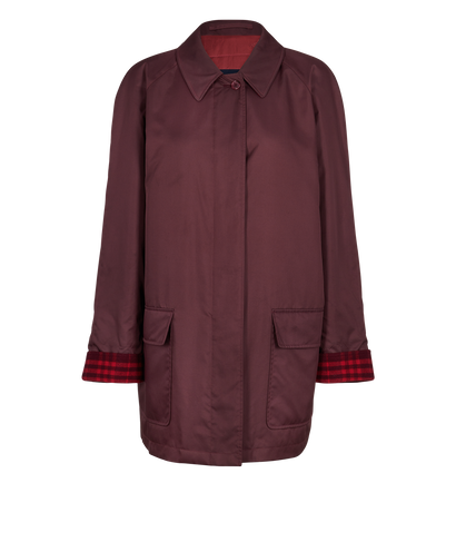 Burberry Coat, front view