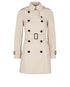Burberry Mid Length Trench Coat, &pound;355, Clothing, Beige, Cotton, Front view