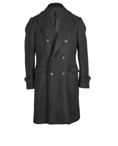 Burberry Double Breasted Coat, front view