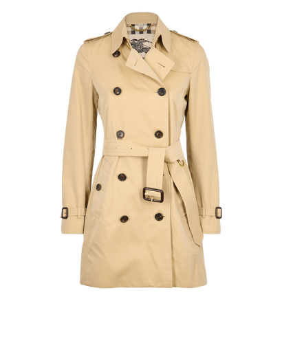 Burberry Mid-Length Kensington Trench, front view
