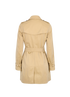 Burberry Mid-Length Kensington Trench, back view