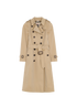 Burberry Extra Long Chelsea Trench Coat, front view