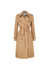 Burberry Trench Coat, &pound;550, Clothing, Beige, Cotton, Front view