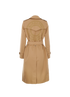 Burberry Trench Coat, &pound;550, Clothing, Beige, Cotton, Back view