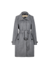 Burberry Belted Coat, front view