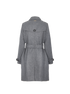 Burberry Belted Coat, back view