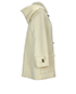 Burberry Toggle Coat, side view