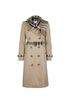 Burberry Gabardine Trench Coat, front view
