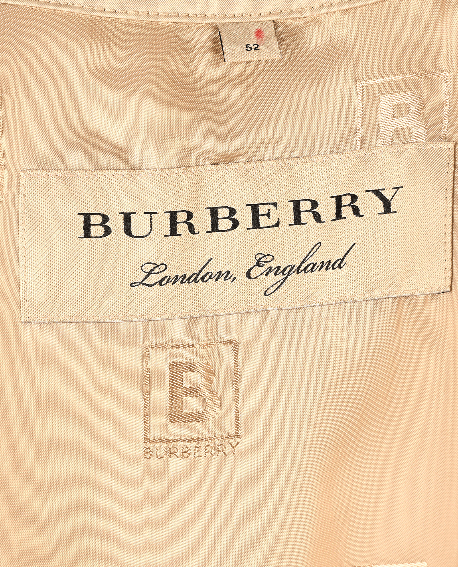 Burberry Britton Short Trench Coat, &pound;650, Clothing, Beige, Cotton, Other view