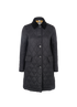 Burberry Quilted Coat, front view