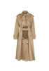 Burberry Cut out Trench, front view