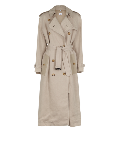 Burberry Maxi Trench, front view