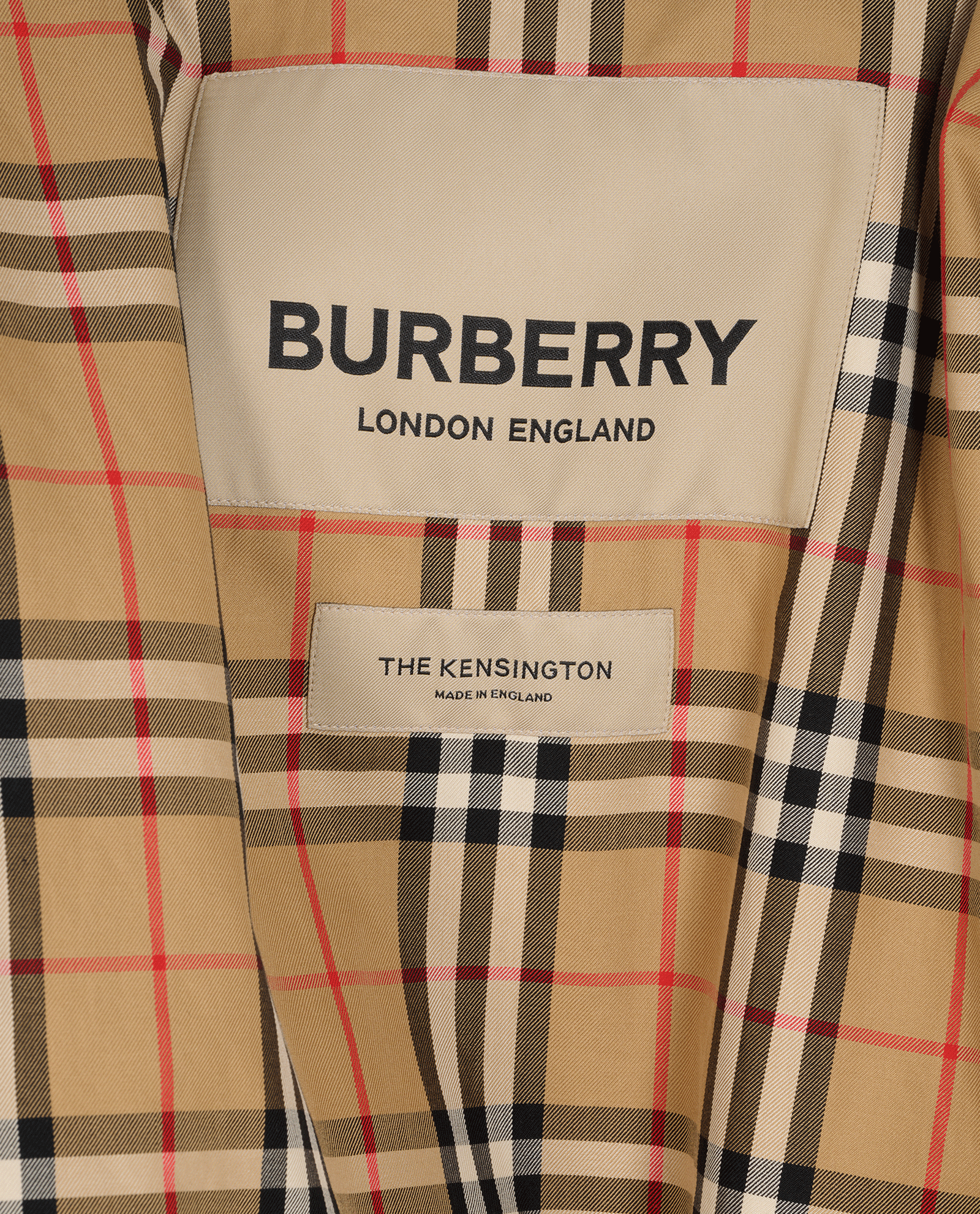 Burberry Kensington Trench Coat, &pound;695, Clothing, Beige, Cotton, Other view