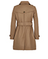 Burberry Trench Style Coat, back view