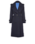 Burberry Buttoned Trench Coat, front view