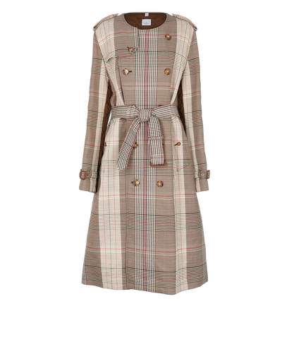 Burberry Long Trench Coat, front view