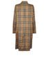 Burberry Check Trench Coat, back view