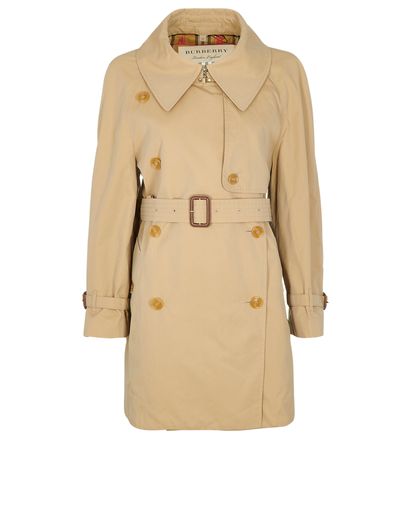 Burberry Mid Length Trench Coat, front view