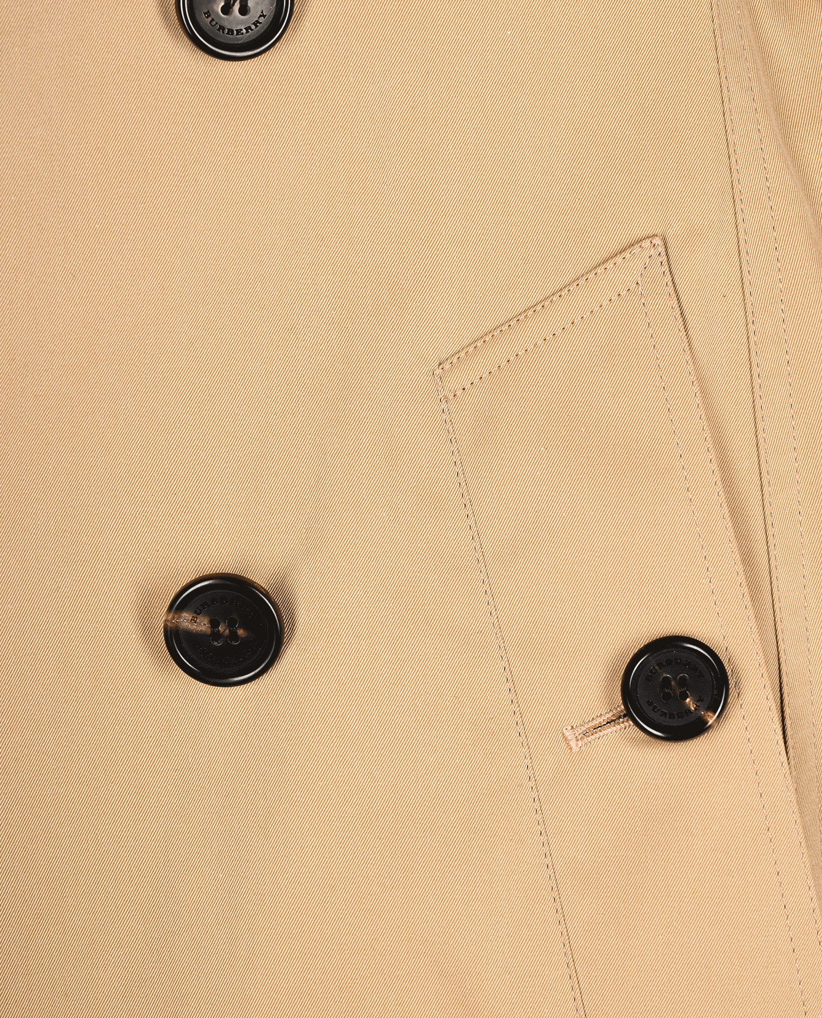 Burberry Kensington Trench Coat, &pound;495, Clothing, Beige, Cotton, Other view