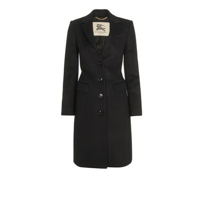 Burberry Long Coat, front view