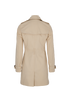 Burberry Trench Coat, £450, Clothing, Beige, Polyester Mix, Back view