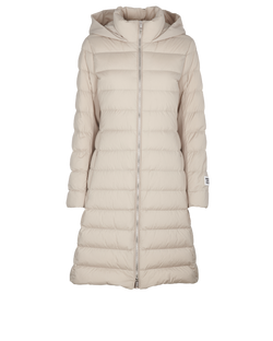 Burberry Long Puffer, Down, Cream, Sz M, 3*