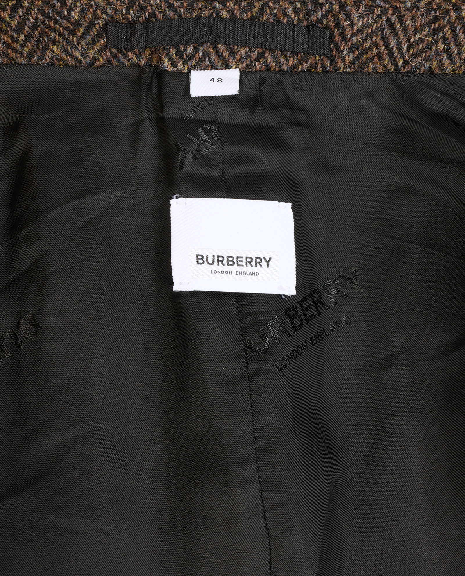 Burberry Single Breasted Coat, &pound;350, Clothing, Brown, Wool, Other view