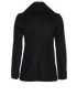 Burberry Short Peacoat, back view