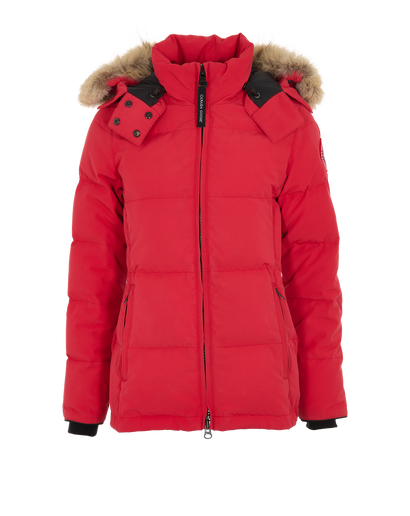 Canada Goose Chelsea Parka, &pound;450, Clothing, Red, Down Feathers/Polyester Mix, Front view