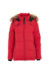 Canada Goose Chelsea Parka, &pound;450, Clothing, Red, Down Feathers/Polyester Mix, Front view