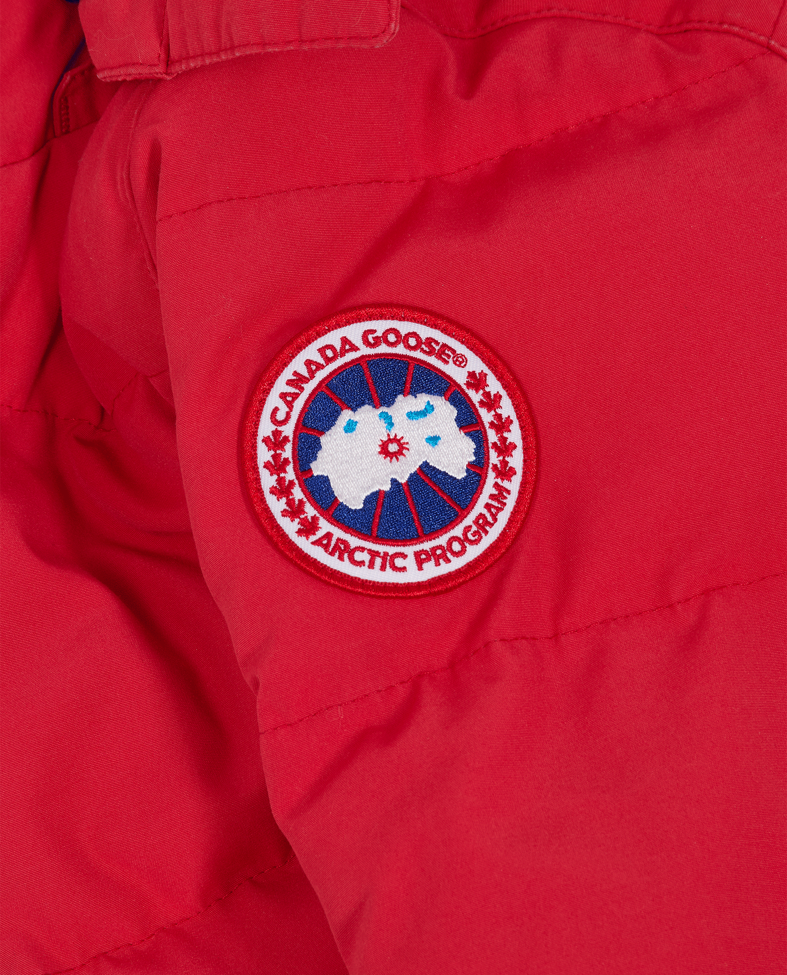 Canada Goose Chelsea Parka, &pound;450, Clothing, Red, Down Feathers/Polyester Mix, Other view
