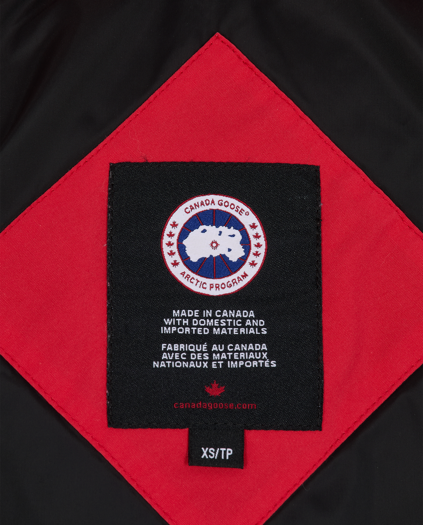 Canada Goose Chelsea Parka, &pound;450, Clothing, Red, Down Feathers/Polyester Mix, Other view