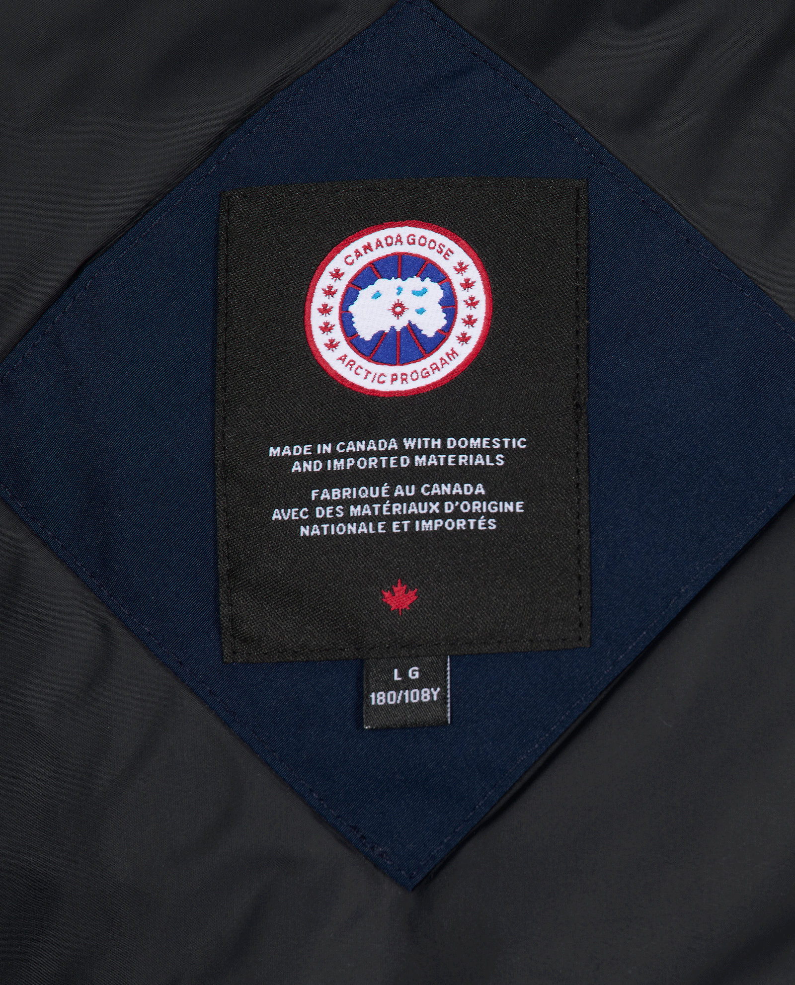 Canada Goose Langford Parka, &pound;650, Clothing, Navy, Down Feathers, Other view