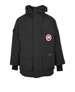 Canada Goose Expedition Parka Coat, Mens, Down, Black, Sz S, 4*