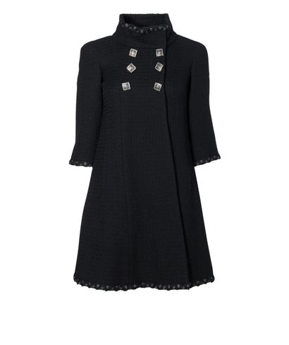 Chanel Paris-Byzance Tweed Coat, front view