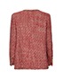 Chanel Red Tweed Jacket, back view