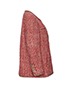 Chanel Red Tweed Jacket, side view