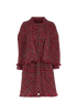 Chanel Scarf Detail Coat, front view